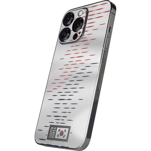 South Korea Soccer Flag iPhone 14 Pro Skin